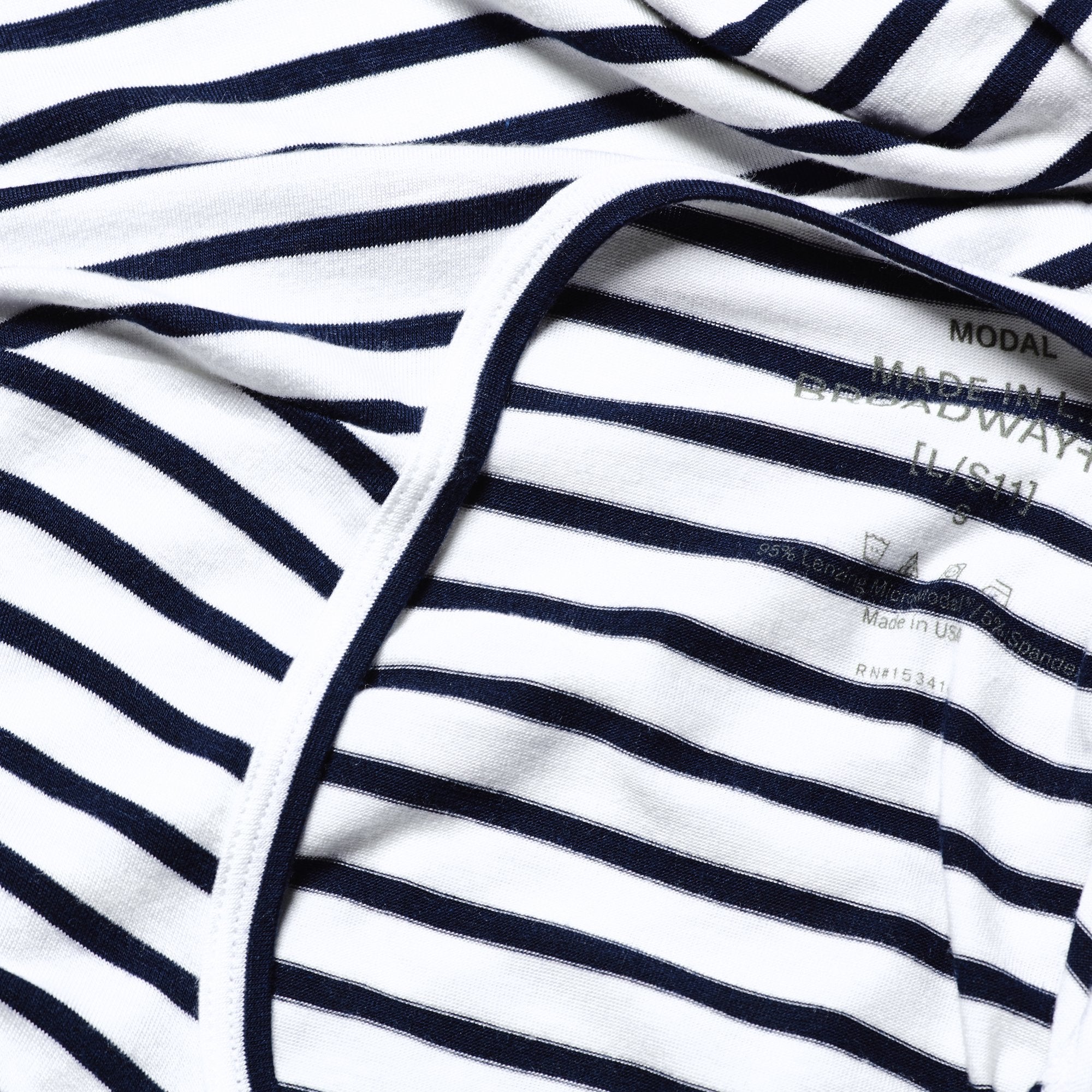Navy and White stripe