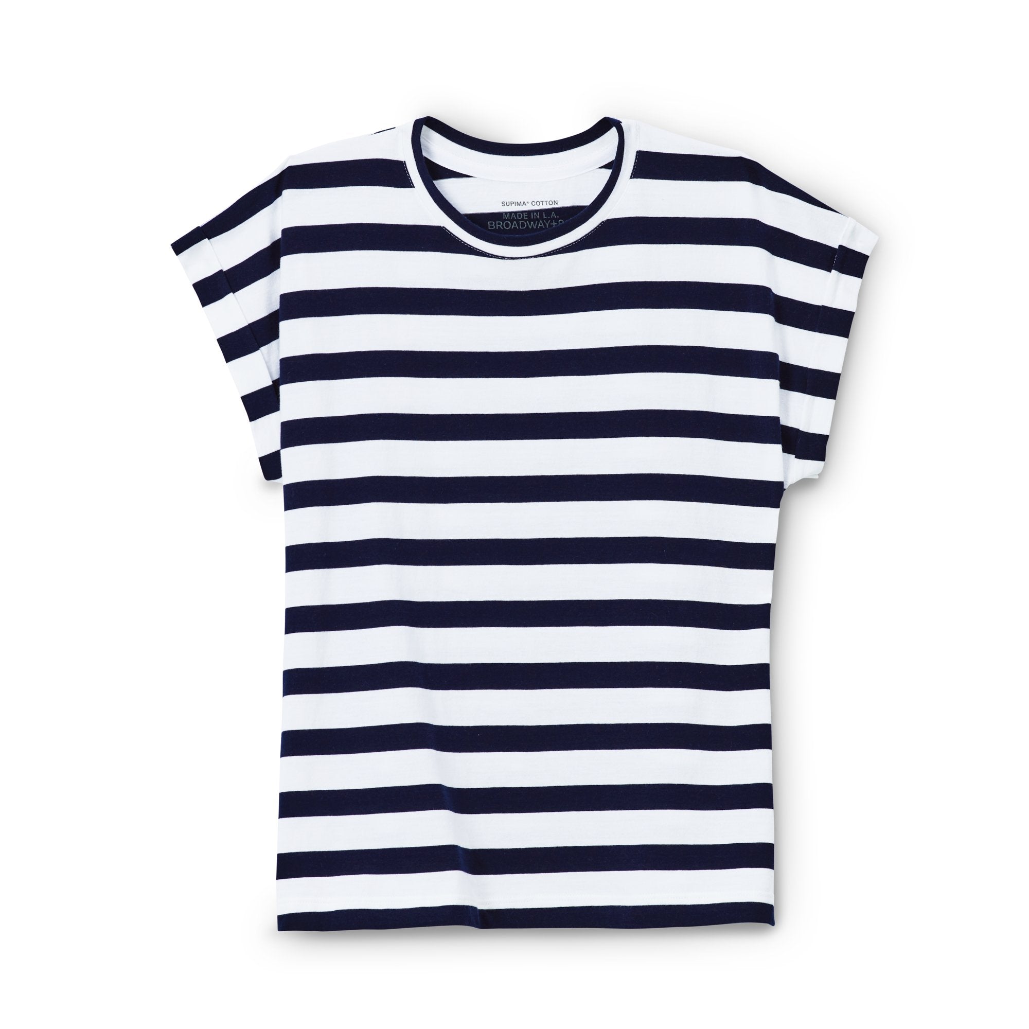 Navy and White stripe