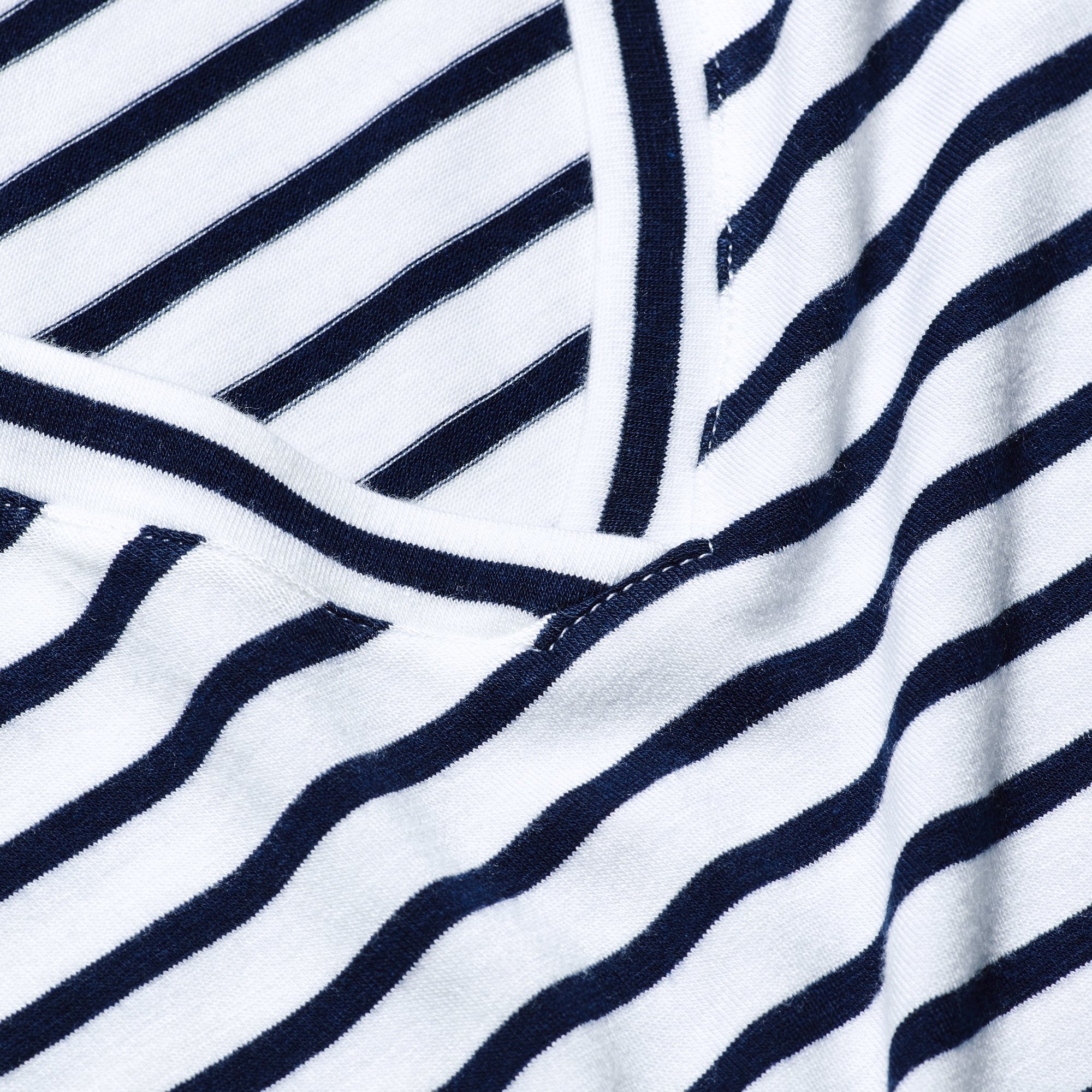 Navy and White stripe