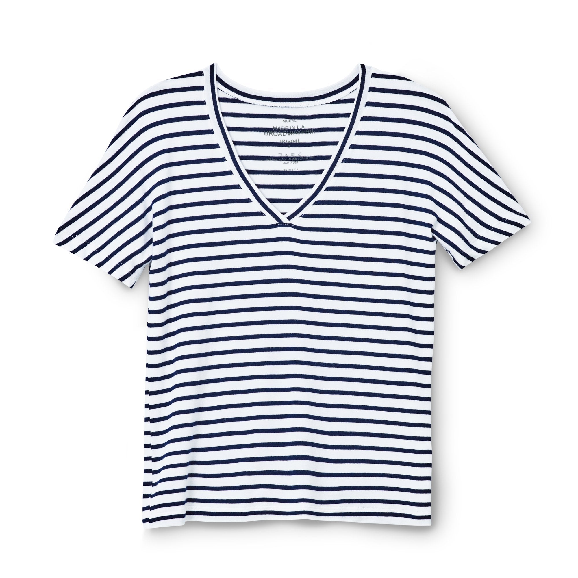 Navy and White stripe