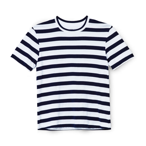 Navy and White stripe