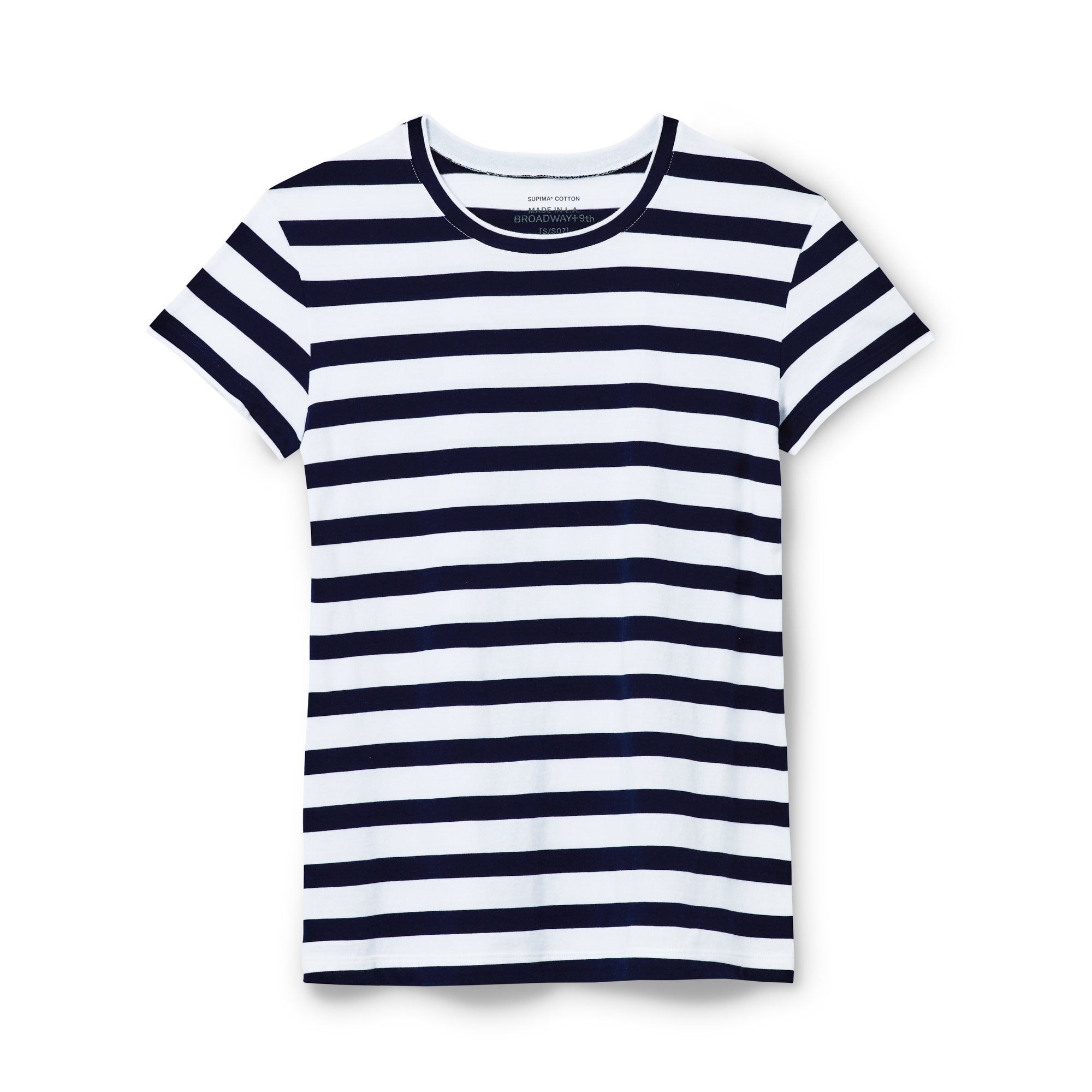 Navy and White stripe
