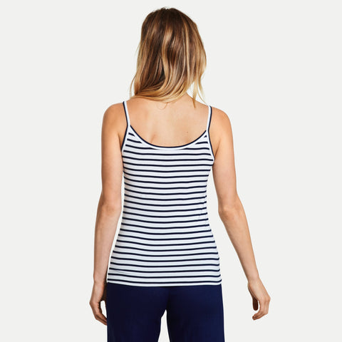 Navy and White stripe