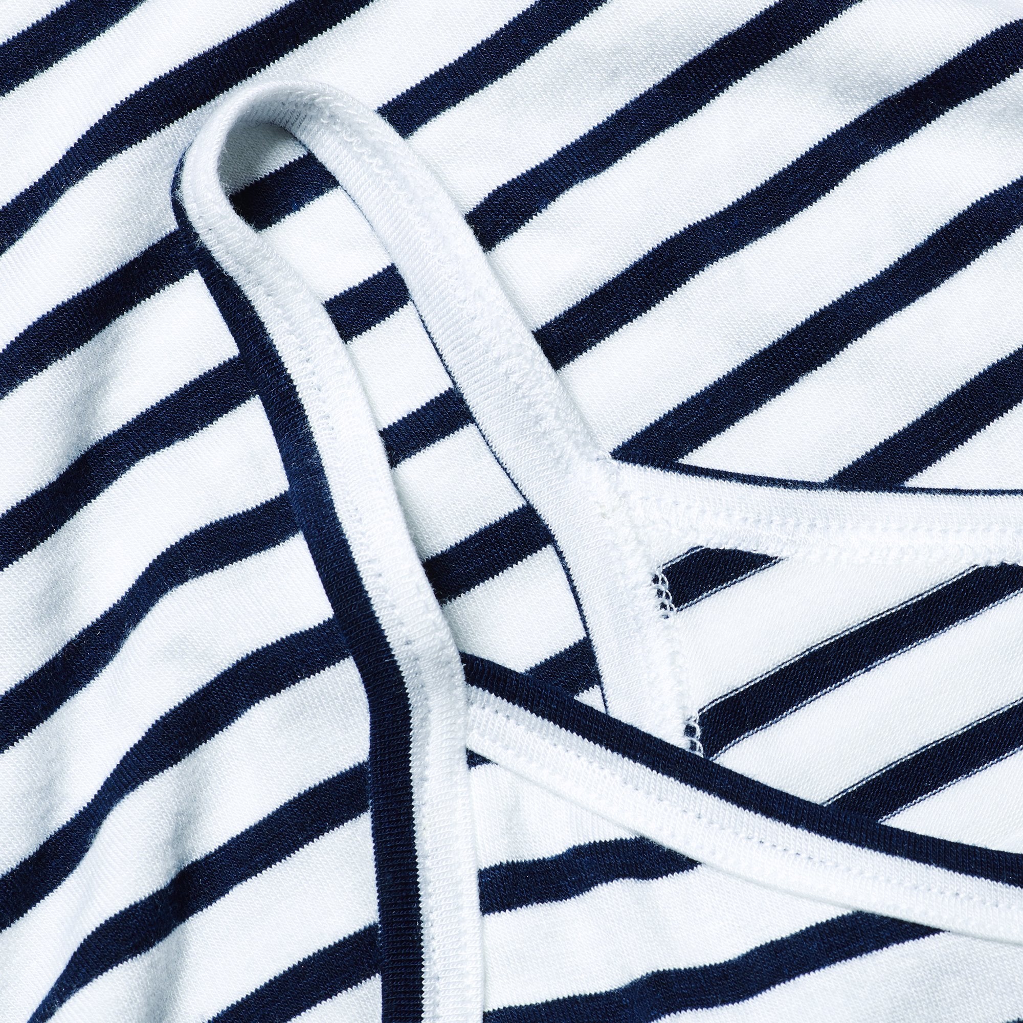 Navy and White stripe