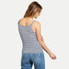 Navy and White stripe
