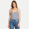 Navy and White stripe