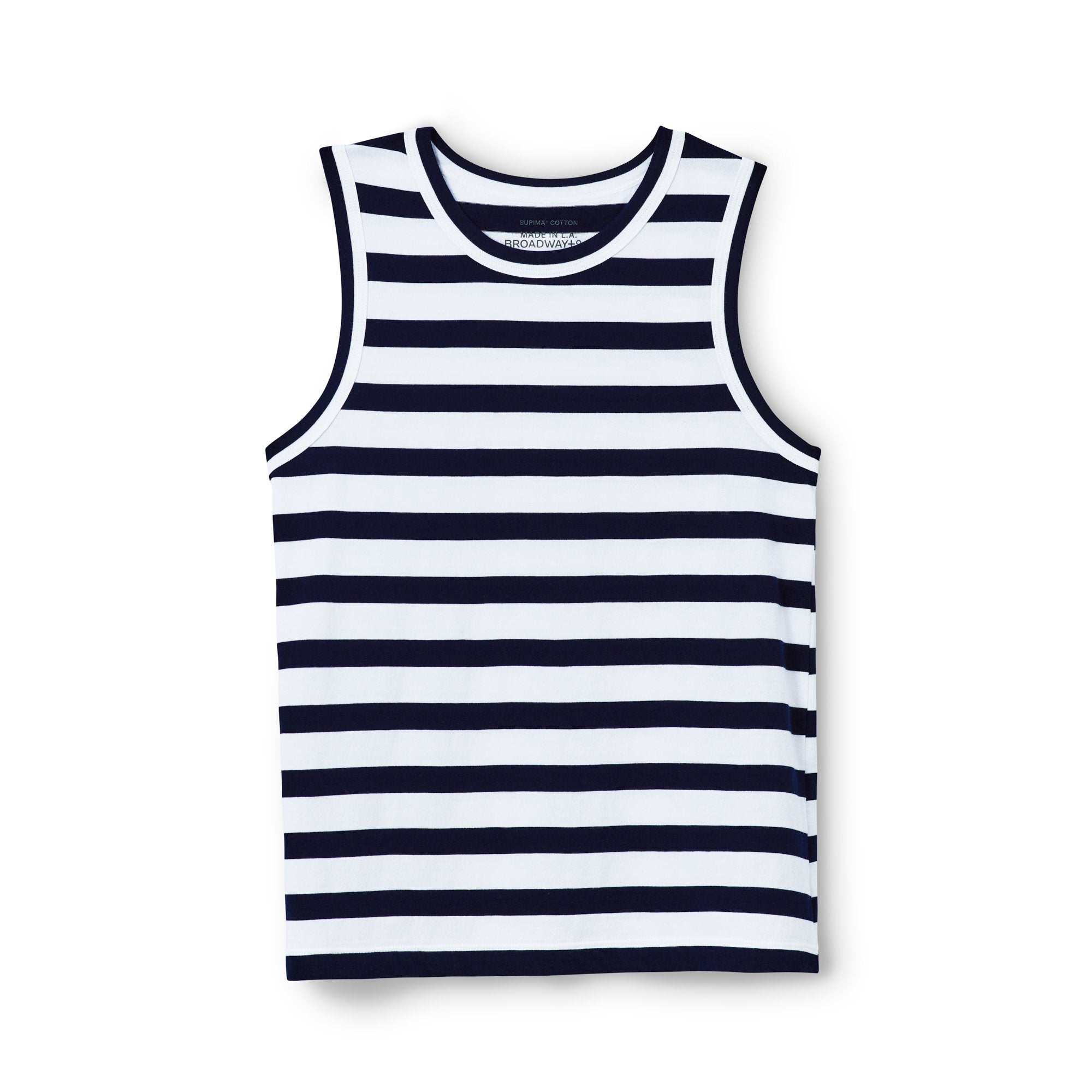 Navy and White stripe